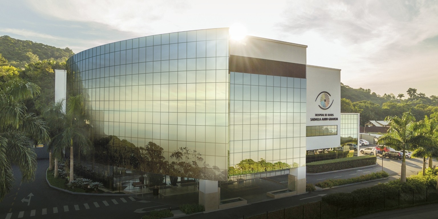 Hospital de Olhos Sadalla Amin Ghanem em Joinville/SC